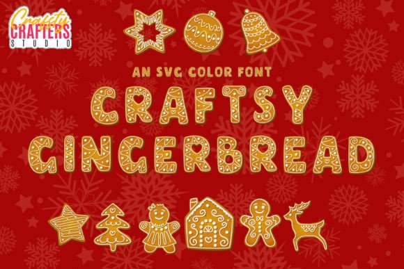 Craftsy Gingerbread: A Color Fonts Gem for Handmade Brands