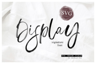 Display Fonts: A Color Fonts Review for Crafters