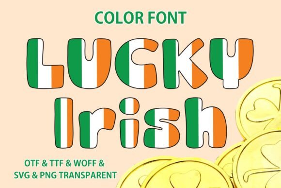 Lucky Irish: A Playful Color Fonts Collection