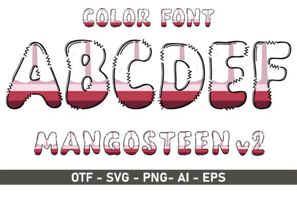 Mangosteen V2: Playful Color Fonts for Editorial & Web Design