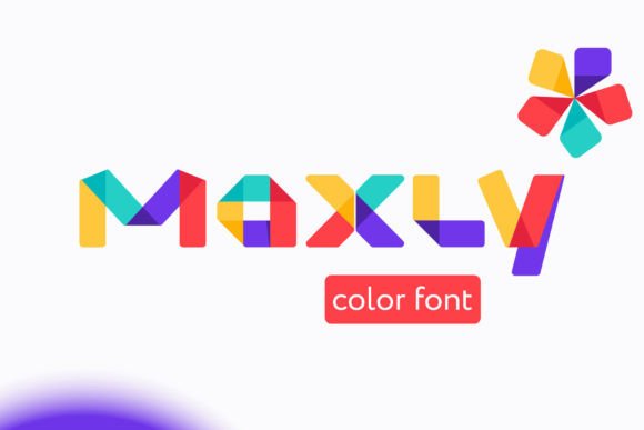Maxly: A Bold Color Fonts Choice for Playful Branding
