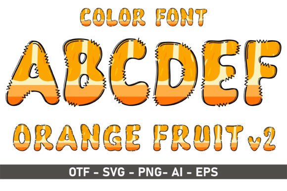 Orange V2: A Playful Font That Stitches With Personality