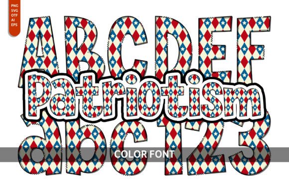 Patriotism Fonts: A Color Fonts Review for Local Branding