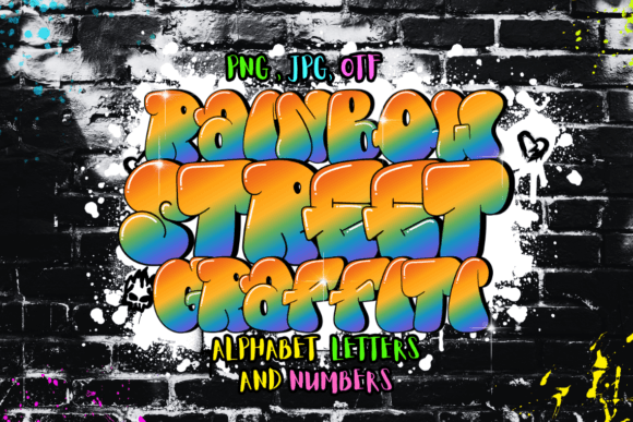 Rainbow Street Graffiti: A Color Fonts Review for Local Branding
