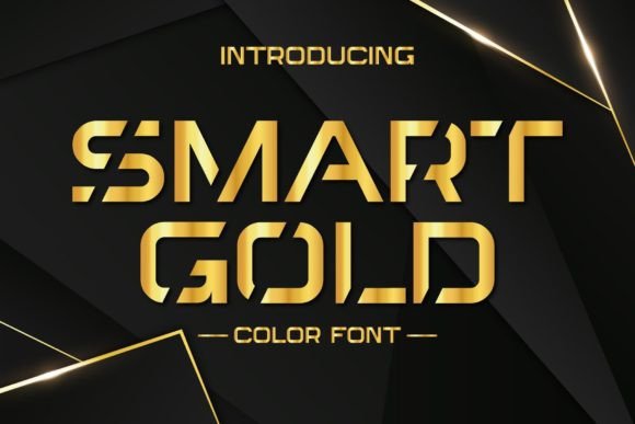 Smart Gold: A Luxe Color Fonts Choice for Handmade Creators
