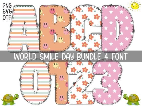 World Smile Day: A Whimsical Color Fonts Choice
