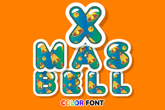 Xmas Bell: A Festive Color Fonts Choice