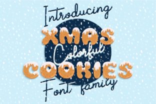 Xmas Cookie Fonts: A Color Fonts Review for Local Branding